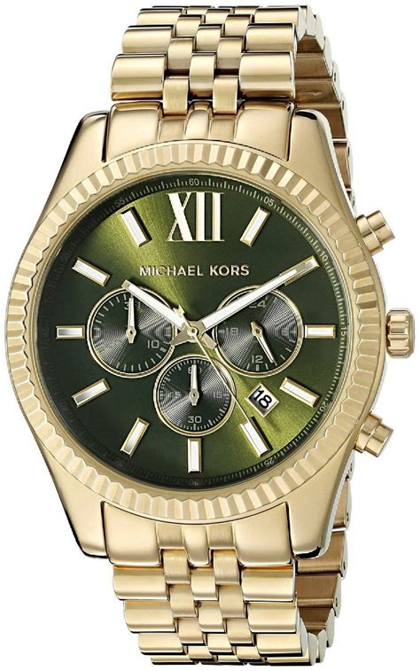 michael kors uhr grünes zifferblatt|Designer.